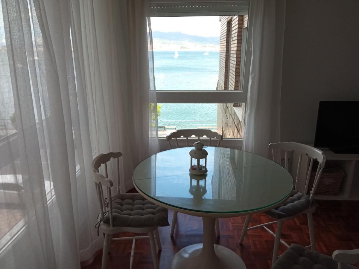 Estudio Con Vistas Al Mar En Baiona Eksteriør bilde