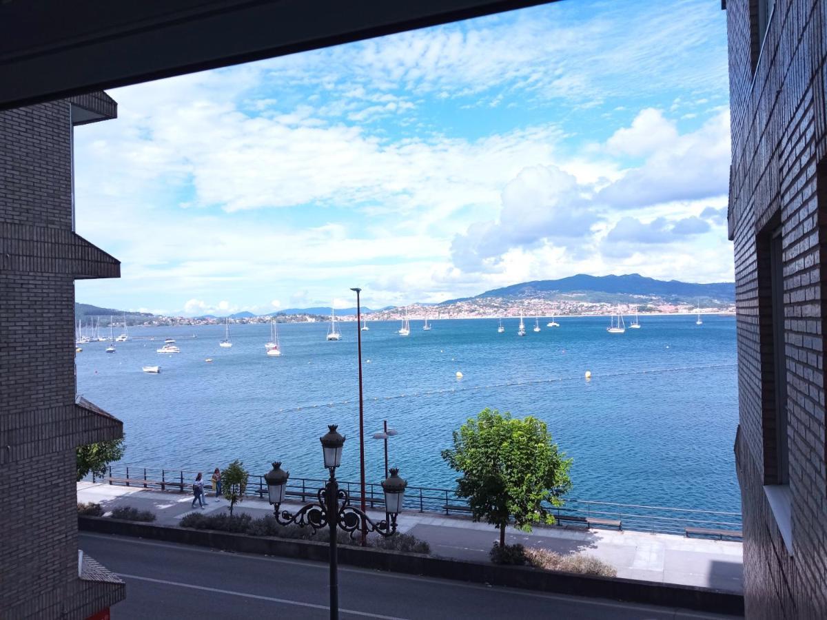 Estudio Con Vistas Al Mar En Baiona Eksteriør bilde