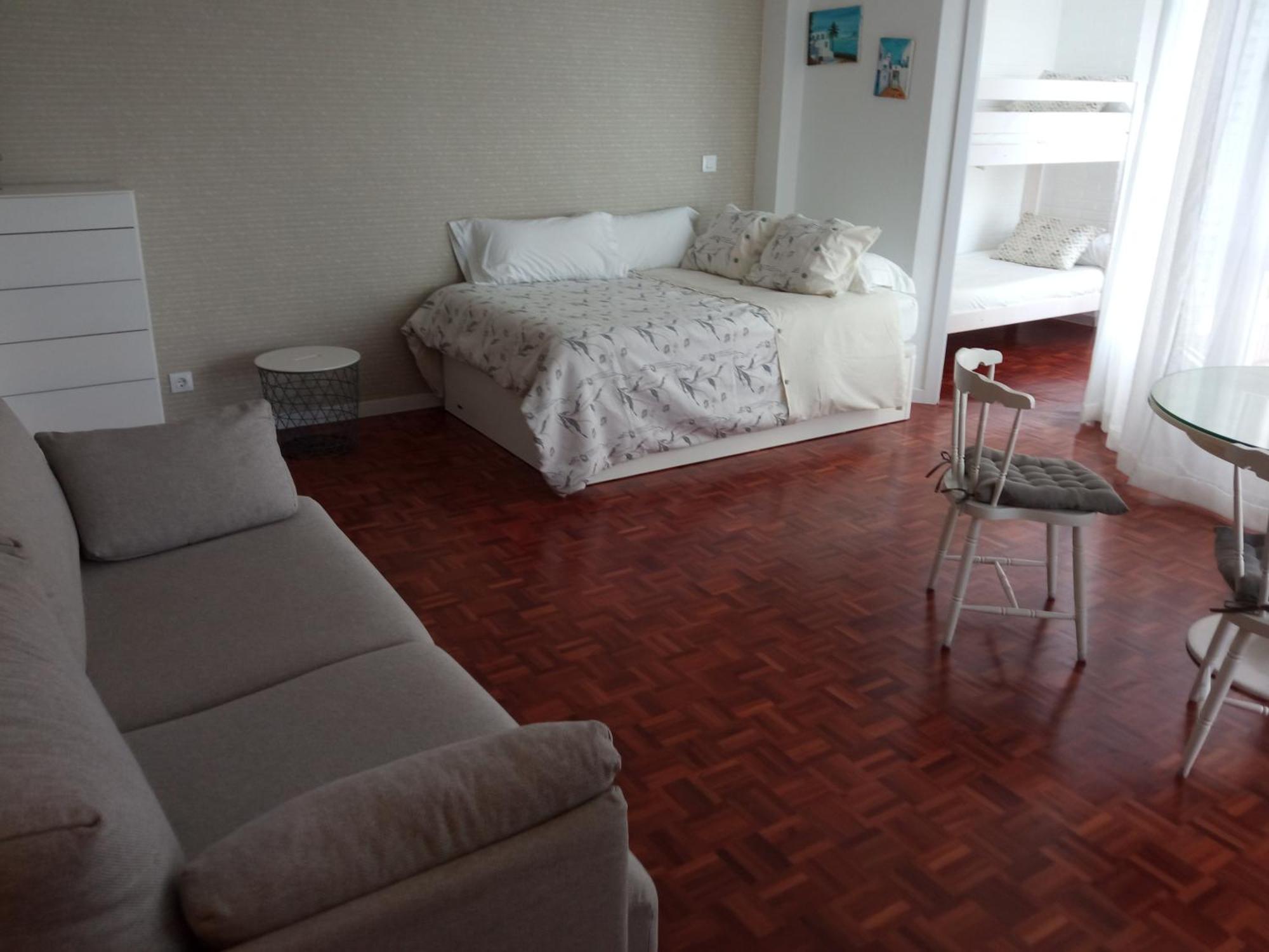 Estudio Con Vistas Al Mar En Baiona Rom bilde