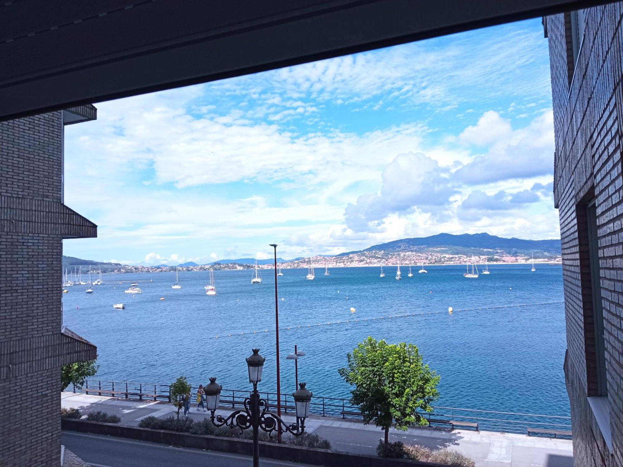 Estudio Con Vistas Al Mar En Baiona Rom bilde